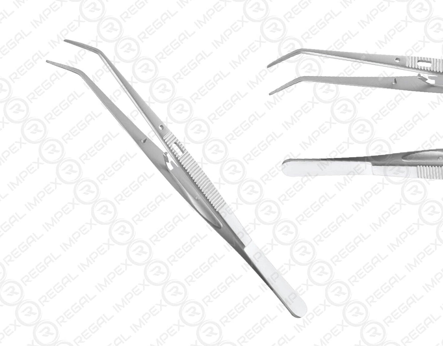 16cm Self-Locking Curved Tip Cotton Pliers – College Tweezers for ...