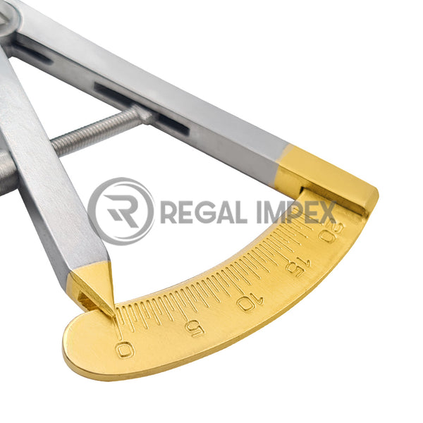 Compas à Ressort Castroviejo 9/20mm - Instrument De Mesure Orthopédique/dentaire - Neuf