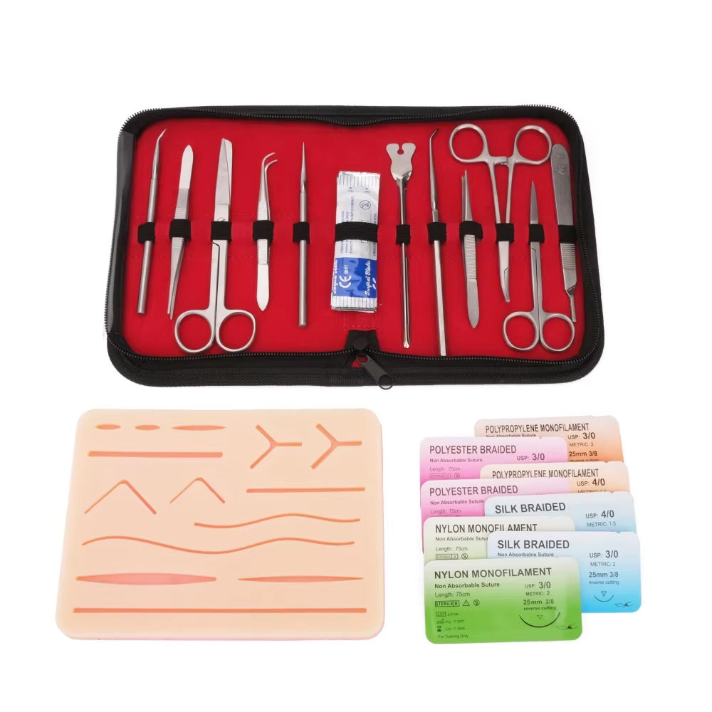Medical Students Suture Practice Kit - Surgical Training Set - Regal ...