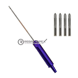 Power Handles Liposuction instruments For Fat Transfer Pyramid Style Cannula