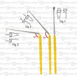 Love Nerve Root Retractors | 3-Piece Neurosurgery Retractors Set