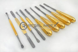 Nasal Rasp Rhinoplasty Nasal Nose Job Rasps Set of 9Pcs - Regal Impex Instruments