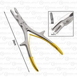Stille-Ruskin Bone Rongeurs: 24cm with 6mm / 8mm Jaw | Orthopedic Tool - Regal Impex Instruments