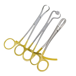 3 Pcs Plate Bone Holding Reduction Forceps Set