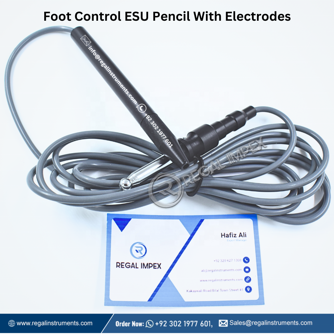 Electrocautery/Diathermy Foot Control ESU Pencil Black Reusable Electro ...